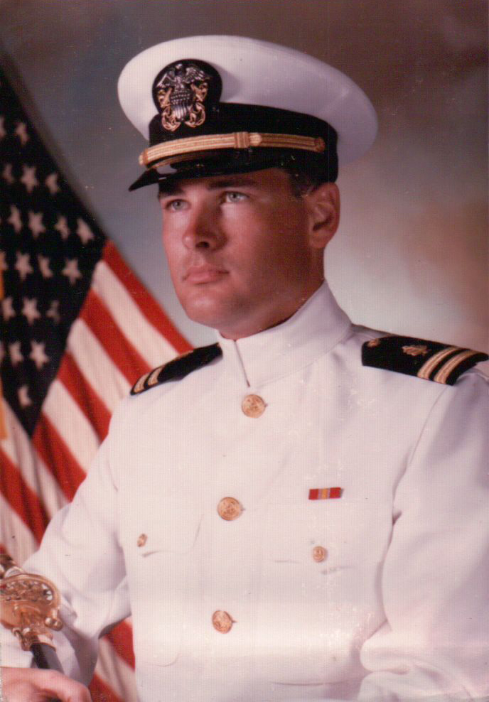Dr. Carlson in the Navy